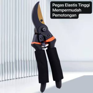 KBN-06 Gunting Pemangkas Pisau Emas Bisa Potong Ranting Bunga Tanaman Cocok Kebun Bisa Gunting Dahan Bahan SK5