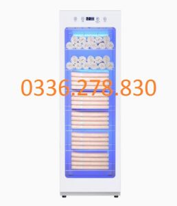Máy sấy khăn máy tiệt trùng khăn 380L. Công suất 390W 8 ngăn. Bảo hành 12 tháng