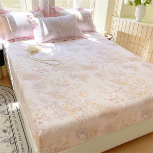 Dansunreve 100% cotton bedsheet 1200tc thoáng khí hoa fittedsheet duy nhất Nữ Hoàng Vua cỡ đại