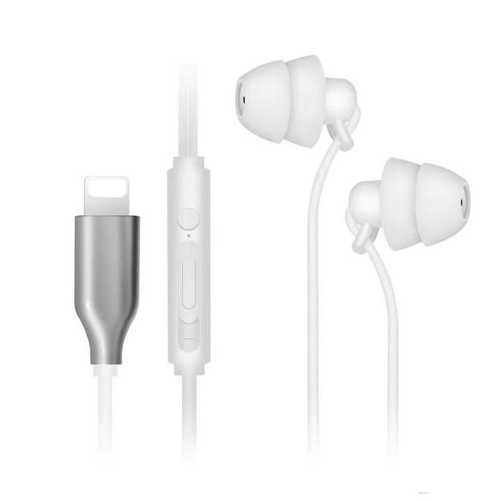 Silicone Wired Earphones In-ear Stereo Music Headset For iPhone