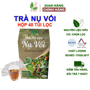 Hộp 40 gói trà túi lọc nụ vối Bảo Khang trà nụ vối giảm mỡ máu tiểu đường thanh nhiệt cải thiện tiêu hóa