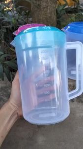 Ca Đựng Nước Có Nắp Nhựa Việt Nhật (6050/6051) 2L/2.5L bình trong suốt có chia vạchđựng nước bia