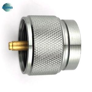 XUNYU3 High Quality Camping Gas Furnace Converter Device Long Gas Tank Gas Furnace Conversion Head Metal Gas Tank Cylinder Adapter