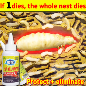 75g 100% Effective Termite Killer Termites Killer Solution Odorless Termite Baiting System Anti Anay Treatment for Wood Spray Termite Powder Killer Insect Expell Powder termite bait ant killer