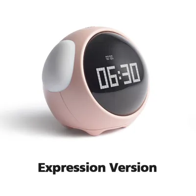 Missybel Childrens Multi-Function Alarm Clock LED Night Light 1500mAh Battery USB Charging 11*10.5*9.3cm ABS/PC/Silicone With Manual+USB Cable Snooze Function 5 Touch Modes Volume/Brightness Adjustment Upgraded Version Home Decor