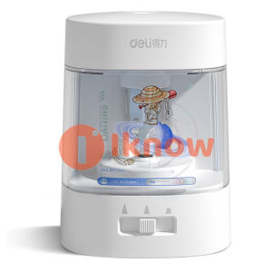 I know Deli Electric Pencils Sharpener 3 Modes Adjustable ABS Durable Stationery Schools Use