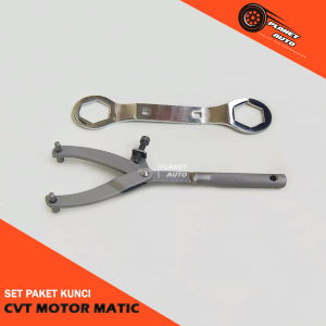 Set Paket Kunci CVT Motor Matic Treker & Kunci Kanvas Ganda 39x41