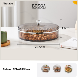 Diamond Snack Tray / Tempat Snack Tingkat / Piring Wadah Makanan Permen Toples Kue / Penyimpanan
