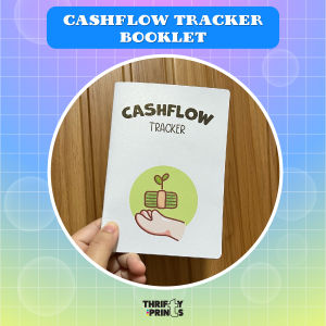 Cashflow Tracker Booklet 20pages Financial Tracker
