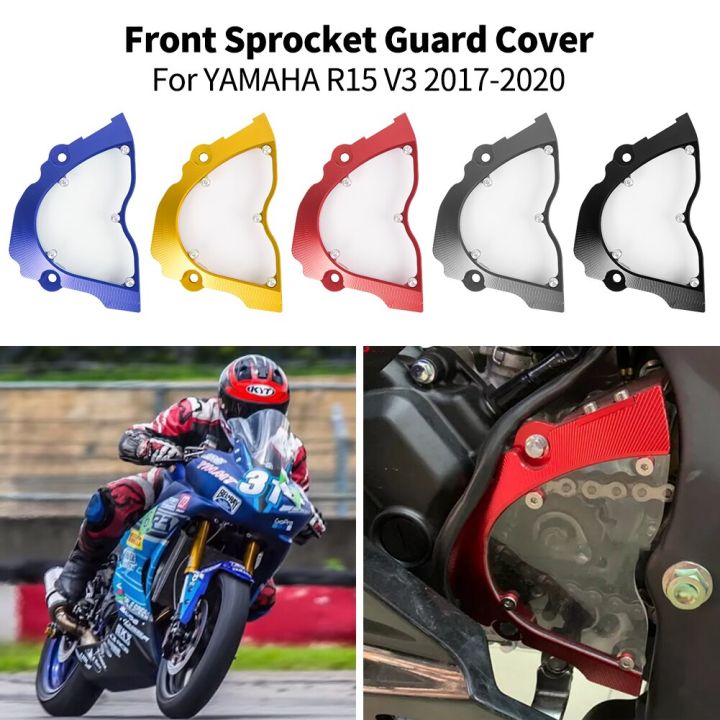 Ultrasupplier Motorcycle Aluminum Front Chain Sprocket Guard Cover