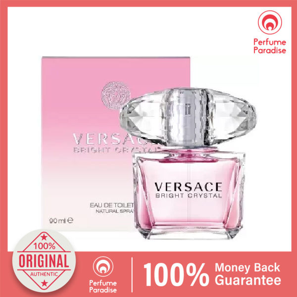 100% Original] Versace Bright Crystal EDT Women 90ml perfume women