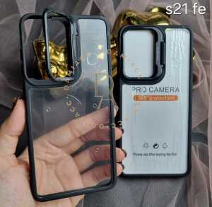 case samsung s21 fe samsung s25 samsung s25 plus samsung s25 ultra clear stand camera hard case arkilik