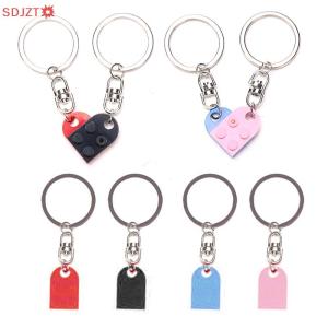 🚚【Local Express Delivery】🚚 2Pcs Love Heart Brick Keychain For Couples Friendship Birthday Jewelry Gift
