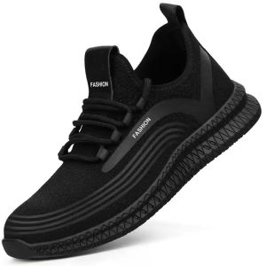 Kasut Safety Shoes Ringan Kasut Keselamatan Steel Toe Anti Hentakan Anti Tusukan & Anti Slip