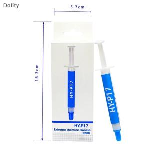🎁【Special price】Dolity 1ชิ้นการนำความร้อนสูง17.3วัตต์ เมตร-K HY-P17พรีเมี่ยมวางความร้อนสำหรับโปรเซสเซอร์ทั้งหมด cpu gpu อุปกรณ์ DIY