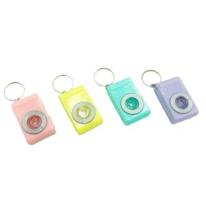 LANGJ แอลอีดี พวงกุญแจไฟฟ้ากล้องเรืองแสง กล้องถ่ายรูปสำหรับกล้อง พลาสติกทำจากพลาสติก พวงกุญแจ LED ของเล่นกล้องขนาดเล็ก จี้เรืองแสงได้ ไฟฉายแอลอีดี พวงกุญแจกล้องรถยนต์ ของขวัญสำหรับการถ่ายภาพจี้อัญมณี