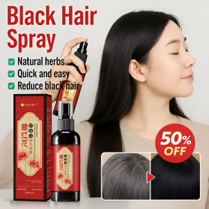【Leave-In Conditioning Spray】Saffron Shouwu Hair Care Essence Spray Nourishes White Hair and Black Hair Nutrient Solution藏红花精华喷雾