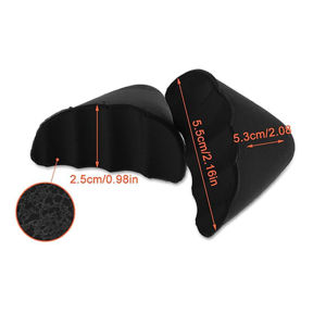 1Pair High Heels Toe Plug Soft Anti-wear Toe Filled Insole Breathable High Heels Cushioned Insole