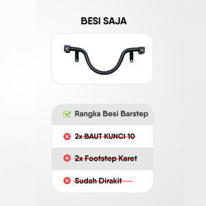 Pijakan Kaki Vario 125 dan 150 LED NEW 2018 - 2023 Keyless Non Keyless