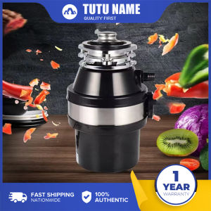 560W Food Waste Disposer Food Residue Garbage Processor Sewer Rubbish Disposal Crusher Grinder Kitchen Sink Appliance