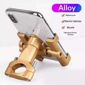 Taidu nhôm xe gắn máy xe đạp giá đỡ điện thoại với xoay cho Navigation và giao hàng tay đua