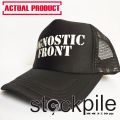 AGNOSTIC FRONT ROCK N ROLL BAND TRUCKER/NET CAP. 