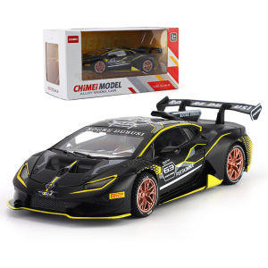 LEO 1:32 Lamborghini Huracan ST EVO Metal Car Model Toy Cars Collection For Boy Children Kids Toys Hobbies Vehicle Diecast Gift