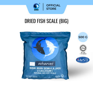 ocharves Big Dried Fish Scale Collagen 深海石甲鱼鳞片大 (500g)