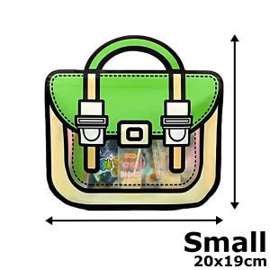 10pcs Pahiga Backpack Handbag Lootbag Giveaway Party Favors Ziplock Birthday Souvenir 1316xx