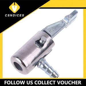 [Csndices] Inflator Nozzle Air Pump Repair Parts Zinc Alloy Mouth Bicycle Electric Car