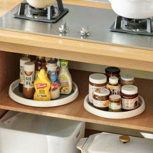10.17Rotating seasoning rack Home kitchen Multifunctional seasoning rack Turntable seasoning bottle storage rack10.17