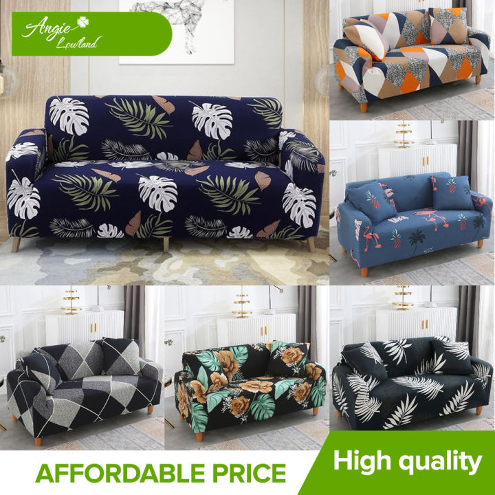 Angie Lowland PH Elastic Spandex Sofa Cover Regular & L Shape ...