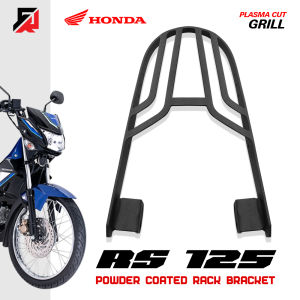 Honda RS 125  Top box bracket BOXRACK/ BLACK Powder Coated / Motorcycle Accessories Lifetime Warranty Bracket HEAVY DUTY