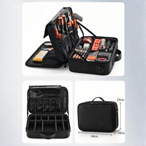Multifunctional tool kit waterproof Oxford canvas bag hard-wearing tool repair and storage bag