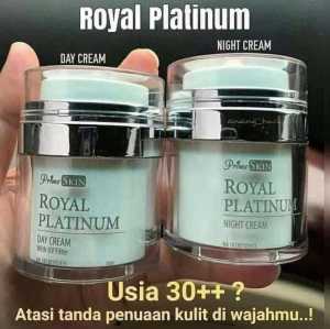 BBM-CREAM PRIME SKIN ROYAL PLATINUM SIANG & MALAM FREE 1 EO PURIFY