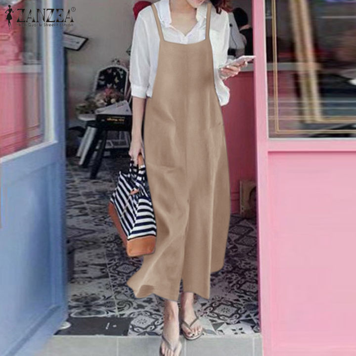 Zanzea overall best sale