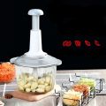S9 High Quality 1.5L 3in1 Manual Food Chopper Blender For Garlic Meats Vegetable Fruits Nuts Onions Baby Food Hand power Mincer Mixer Egg Beater. 