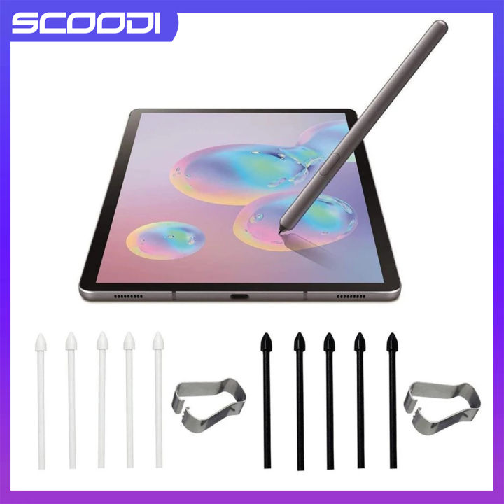 5 Ngòi Bút Cảm Ứng Bút S Pen Có Kẹp Kim Loại Cho Samsung Tab S6 Lite ...