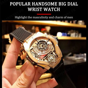 Mens Must Have Elegant Square Watches Stylish Large Dial Jewelry Watches Tasteful Must Have Watches