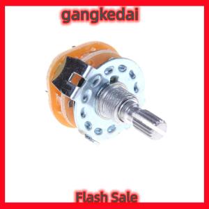 Gangke Guitar Amplifier Channel Band Rotary Switch Selector RS25 3 Pole 4 Position 3P4T