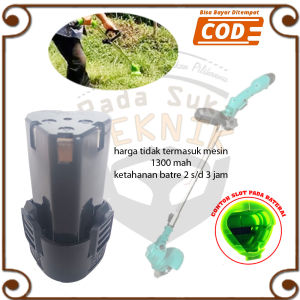 Mailtank SH226 Mesin Potong Rumput Baterai 12V Cordless Batre Isi Ulang