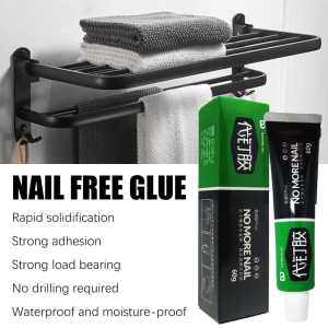 Lem Perekat Kuat Cepat Kering / Lem Pengganti Paku Tembok Lem Super No More Nail Adhesive Glue