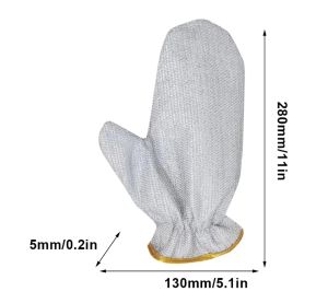 ลวดเหล็กถุงมือล้างจาน ถุงมือทําความสะอาดห้องครัว/ข้นผ้าเช็ดจานไม่ขูด/ผ้าล้างจาน