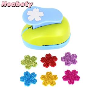 Heabety Large Diy Paper Cut Foam Maker Puncher Scrapbook Flowers Punch Labor Saving Children Hole Punch Embossing DIY Craft Hole Punch