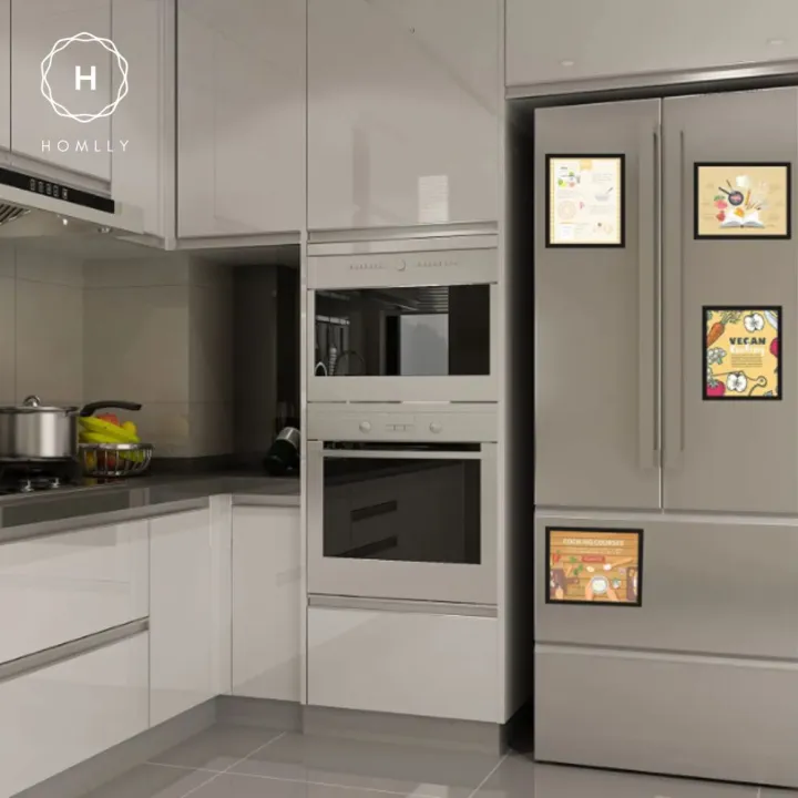 Homlly%20Easy%20Change%20Magnetic%20Picture%20Frames%20with%20Self%20Adhesive%20Backing%20-%20Image%204