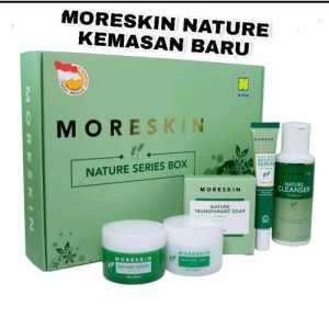 READY STOCK Moreskin Nature Cosmetic Skin Care - Nature - Original Nasa - Sudah Bpom - Mencerahkan dan Melembabkan Kulit Wajah - Menyamarkan Garis Halus - Meremajakan Kulit - Menyamarkan Bintik Hitam