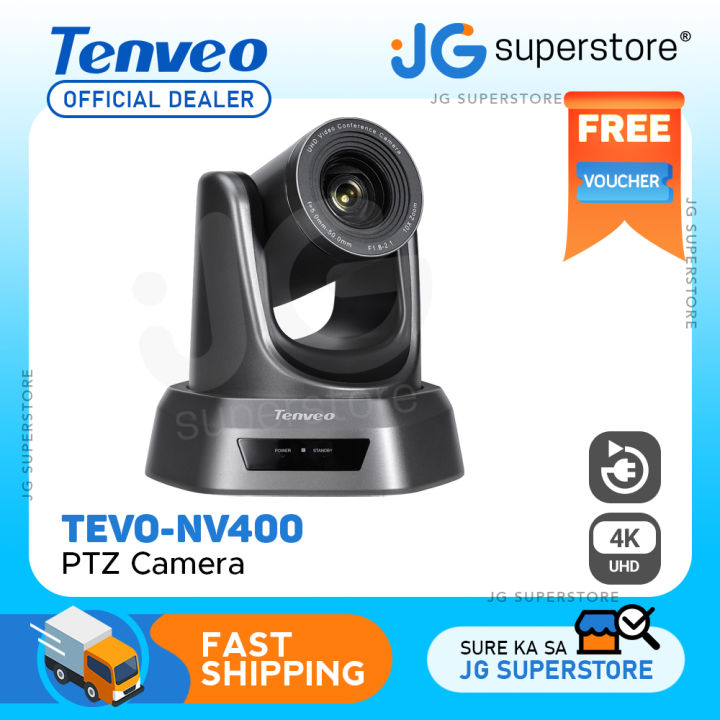 Tenveo Tevo NV400 UHD 4K Video Camera with Pan Tilt 10x Zoom USB