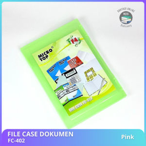 WAJIB EXTRA PACKING BOS File Case F4/ Hard Case Dokumen/ Map Case/ Kertas/ Office/ Sekolah