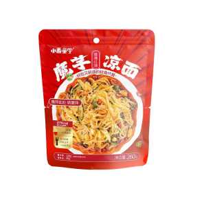 260g Low Calories Ready To Eat Sour & Spicy Konjac Noodles 减脂期推荐 低卡酸辣魔芋凉面 开袋即食魔芋凉面