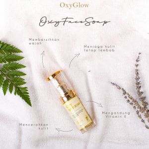 Oxyglow Face Soap Whitening & Vitamin E